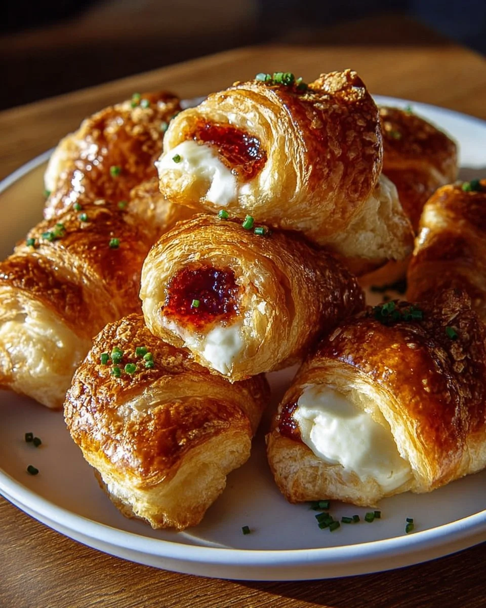 Cream Cheese & Pepper Jelly Crescent Bites