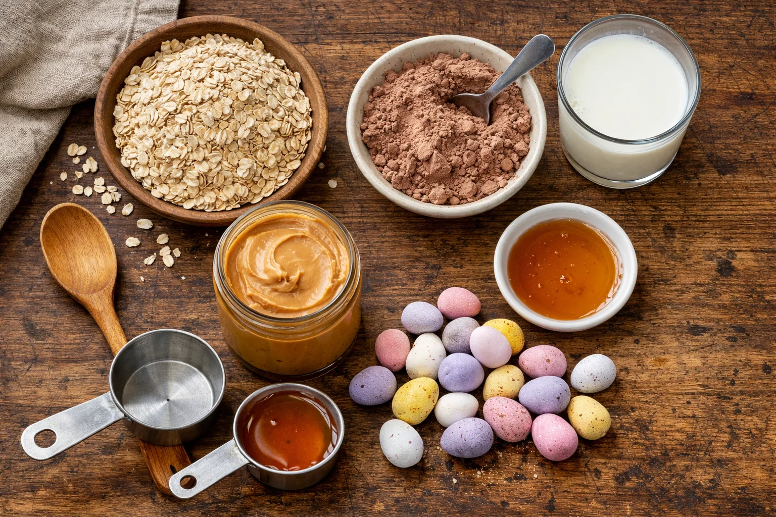 cadbury egg protein balls