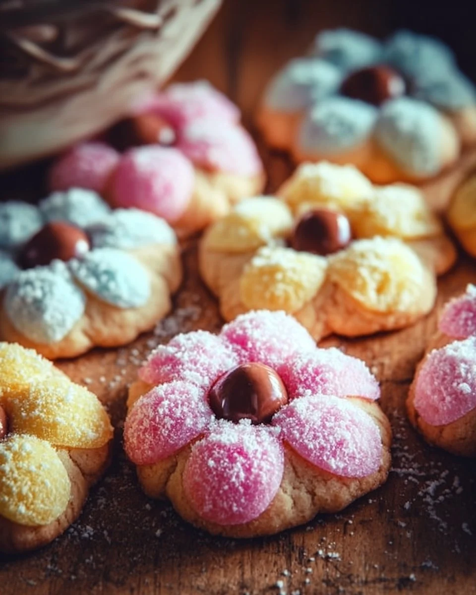 Easter Blossom Sugar Cookies