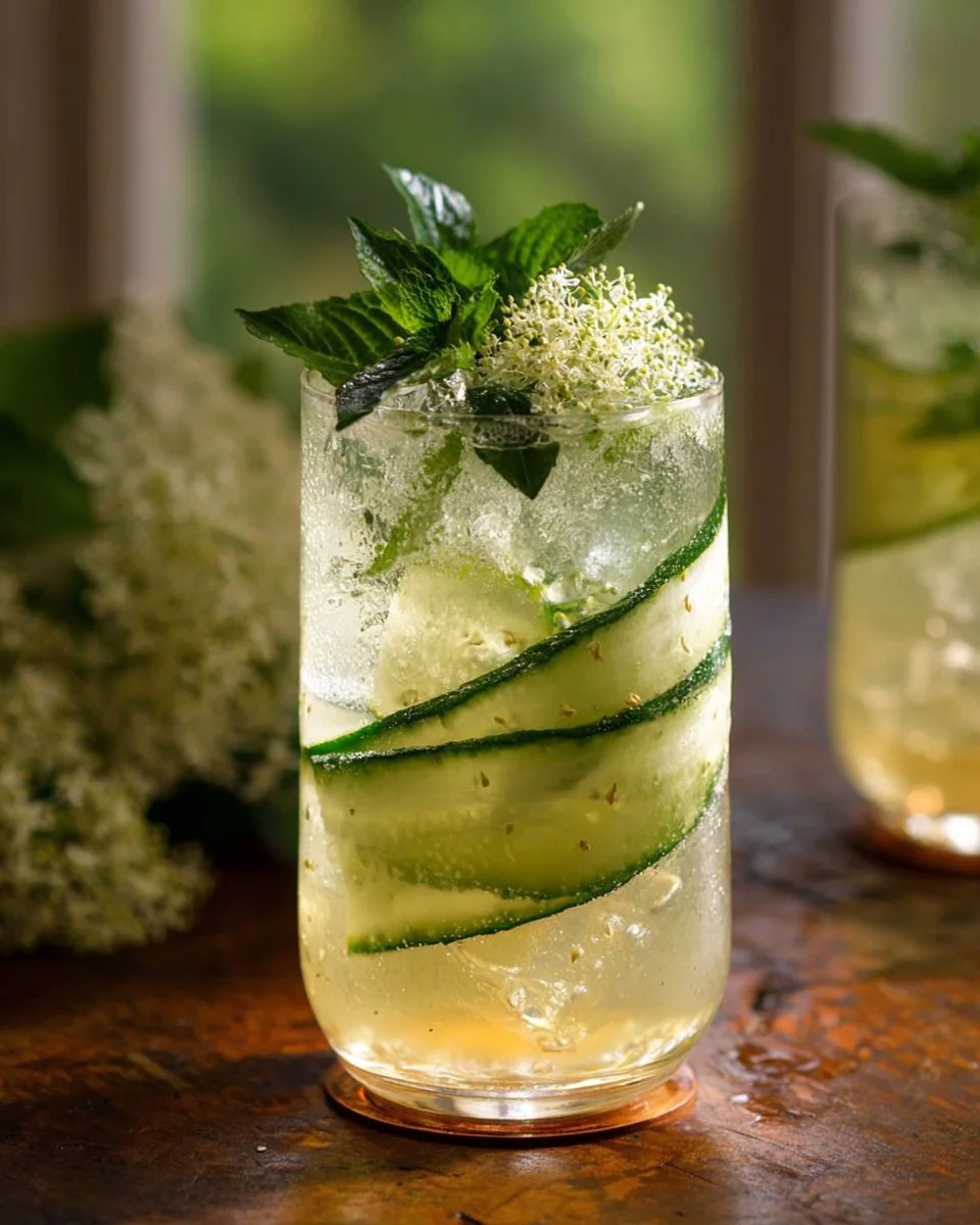 Elderflower Cucumber Refresher