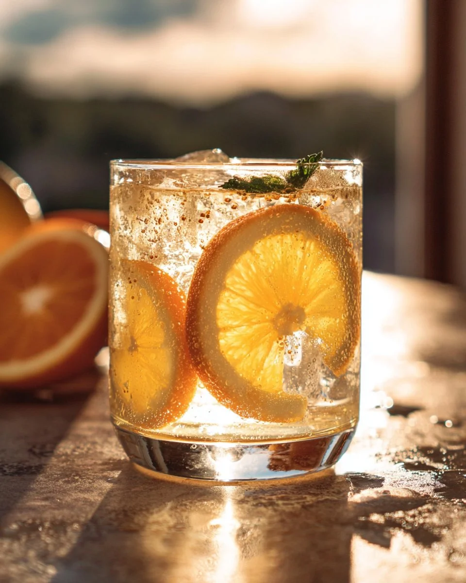 Golden Hour Citrus Spritz