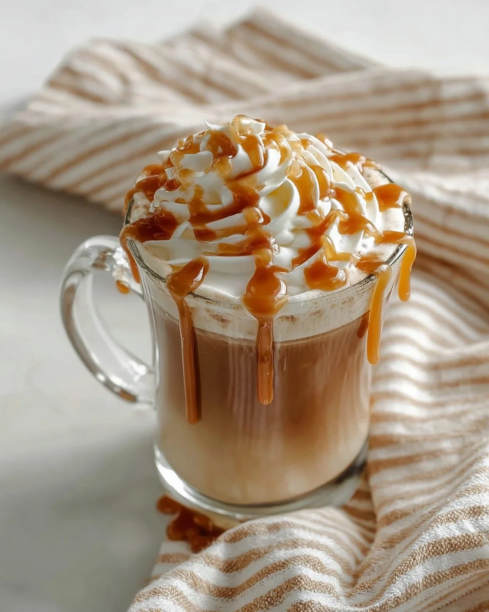 Homemade Caramel Frappuccino