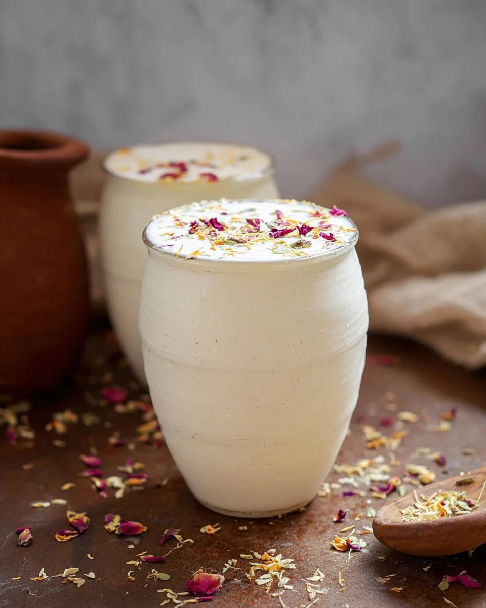 Homemade Sweet Lassi