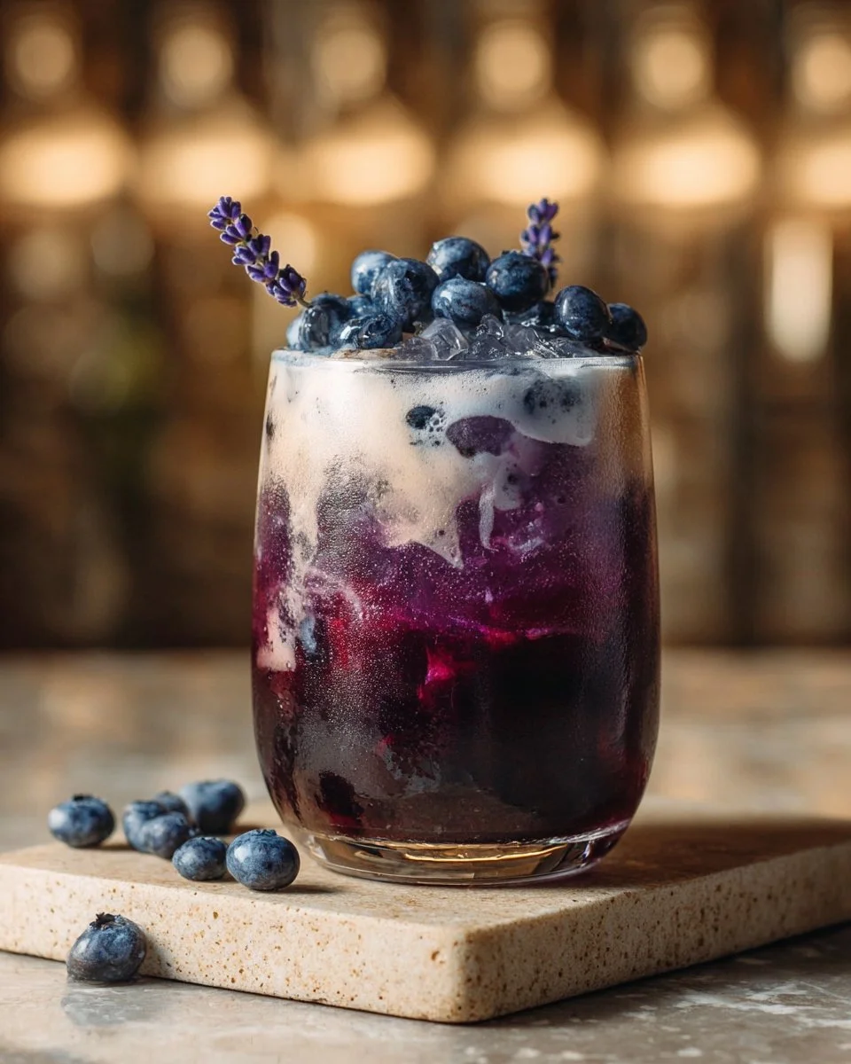 Lavender Blueberry Cold Brew
