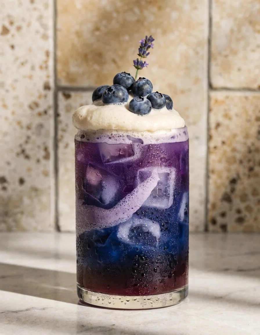 Lavender Blueberry Cold Brew