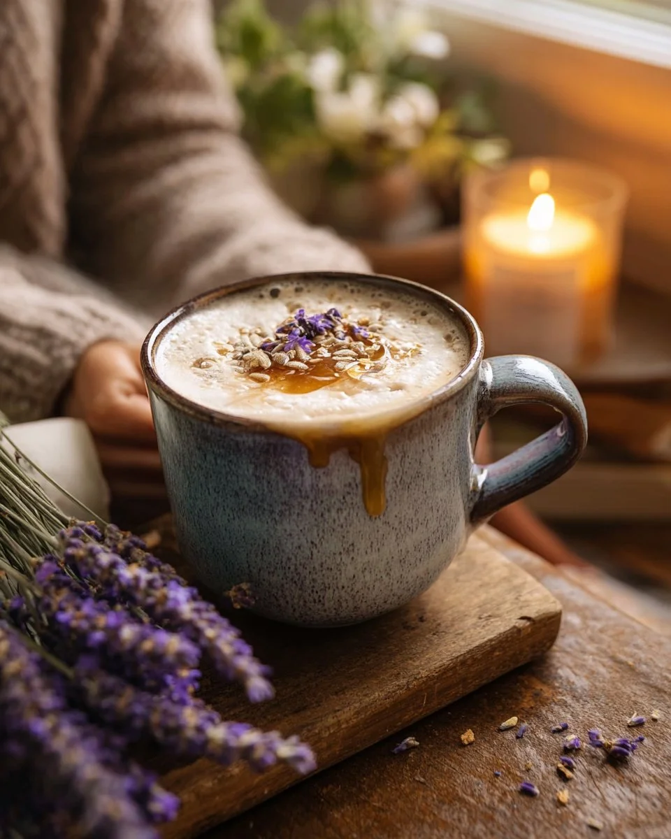 Lavender Honey Oat Latte