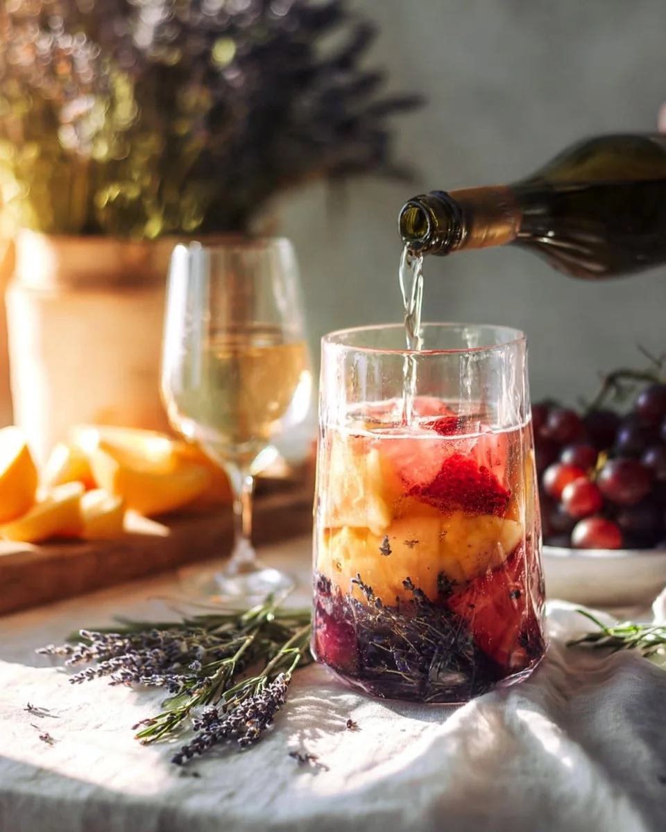 Lavender Sangria