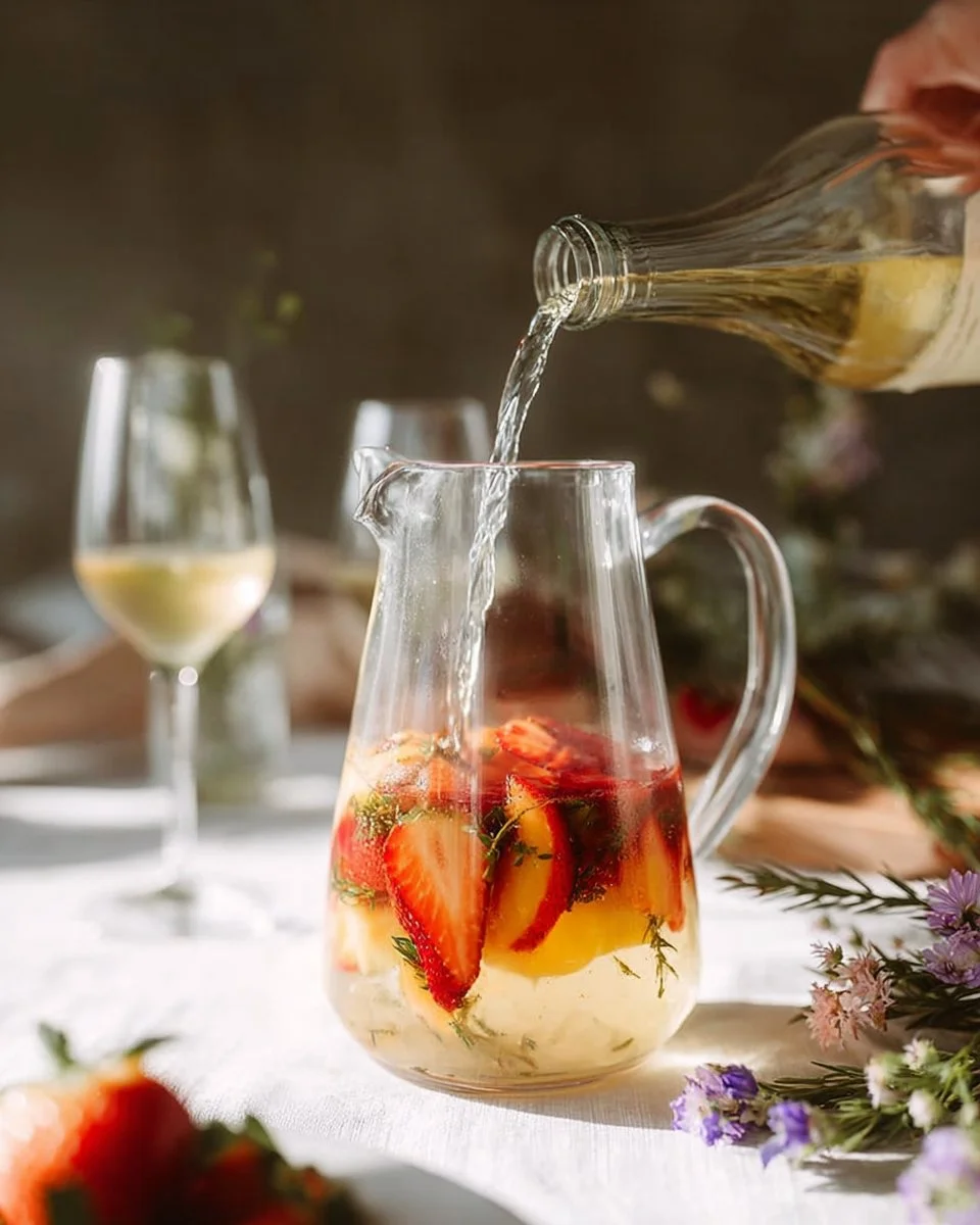 Lavender Sangria