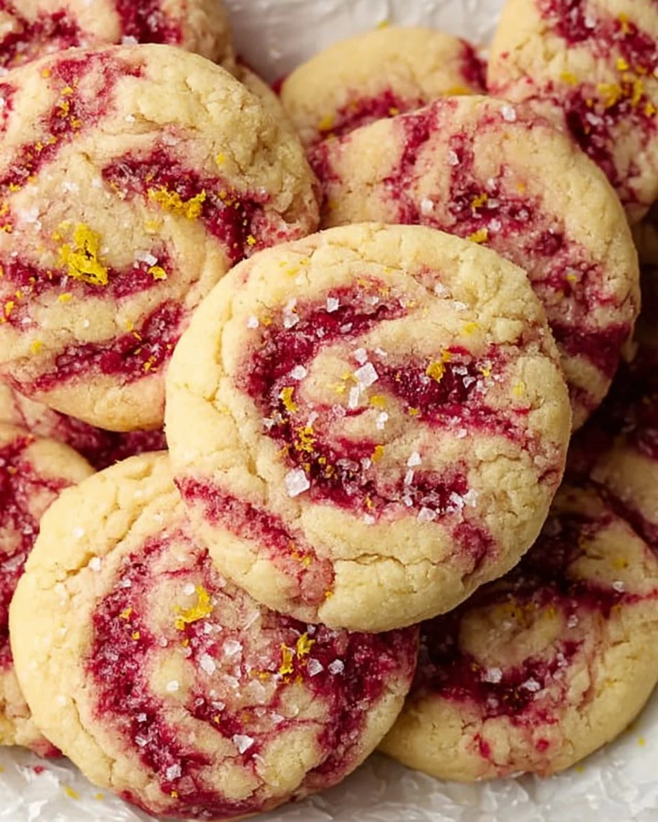 Lemon Raspberry Cookies