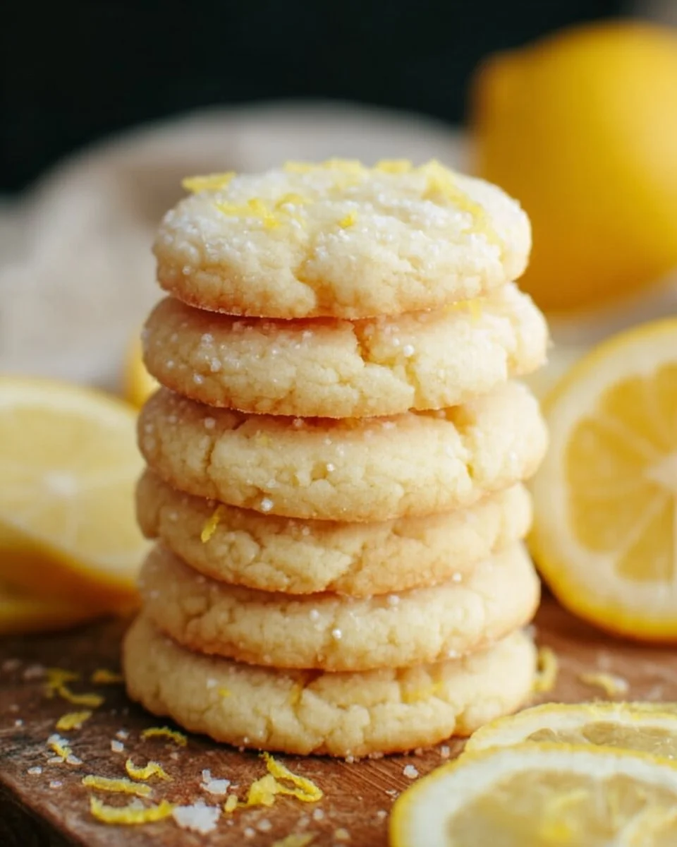 Lemon Sugar Cookies Recipe!