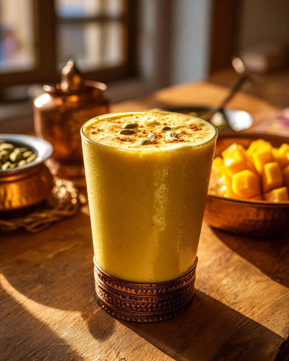 Mango Cardamom Lassi