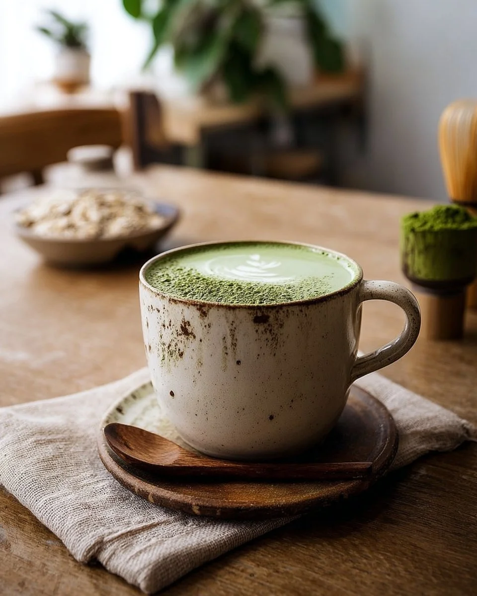 Matcha Oat Milk Latte Supreme