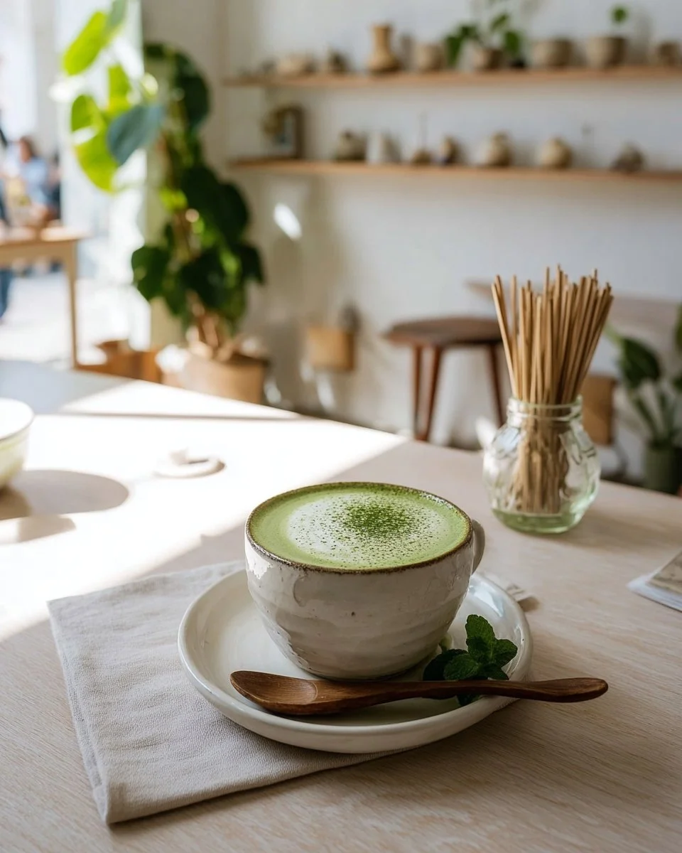 Matcha Oat Milk Latte Supreme