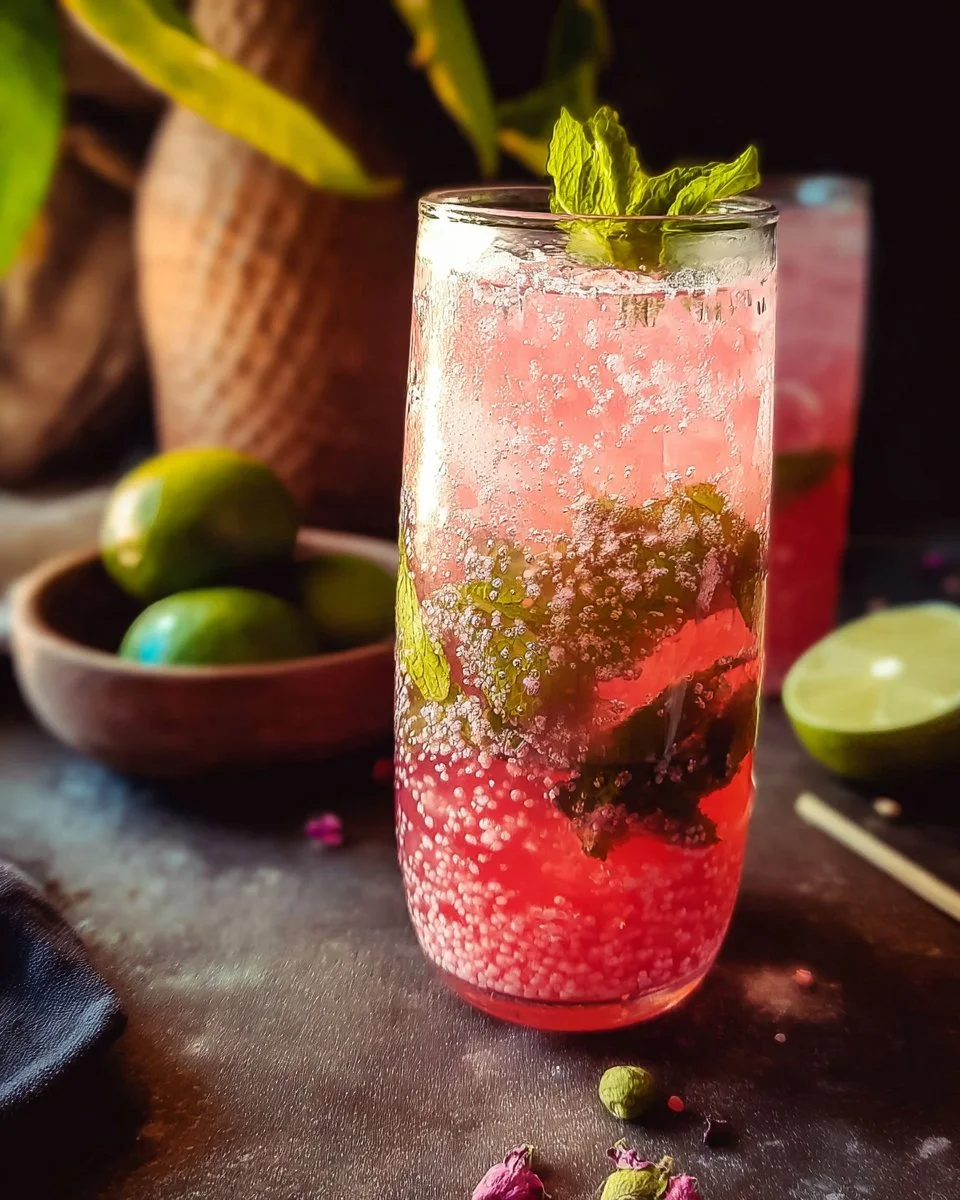 Rose Mojito Recipe