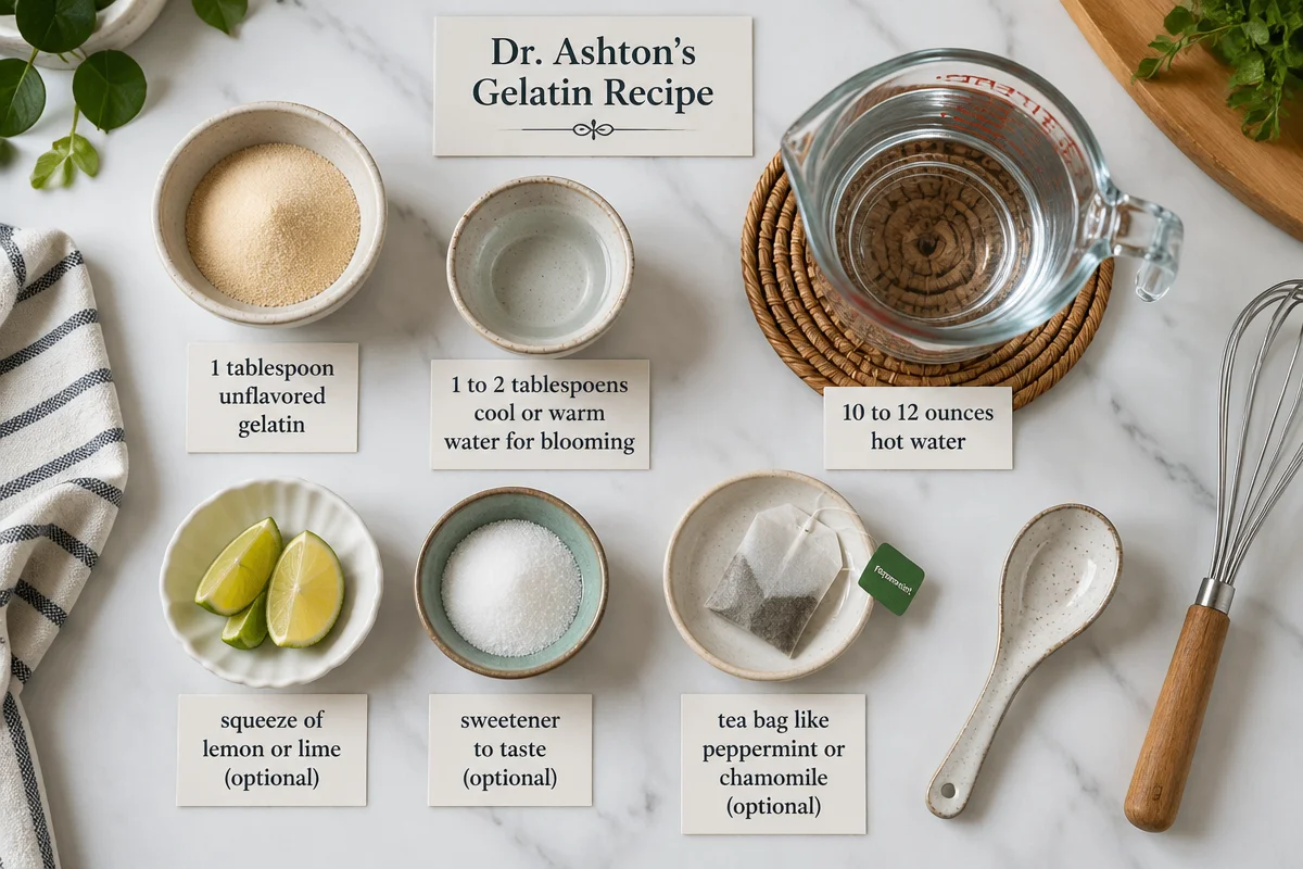 Unlocking the Secrets of Dr Ashton Gelatin Recipe for Weight Loss