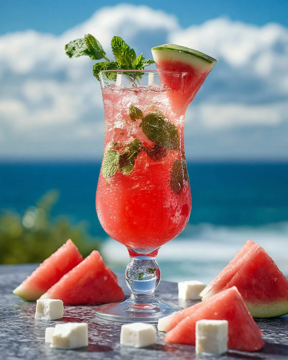 Watermelon Feta Fresh Water