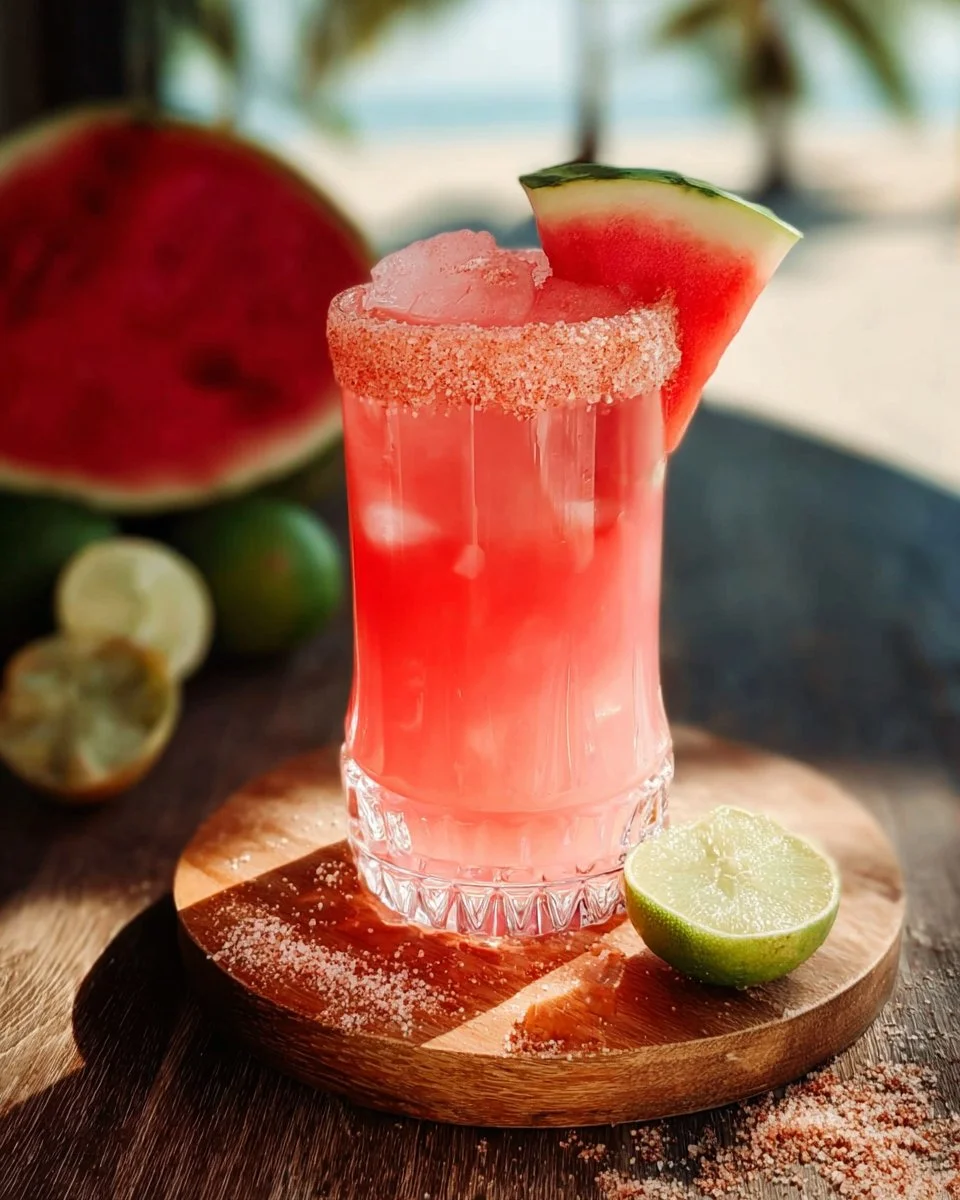Watermelon Paloma Mocktail