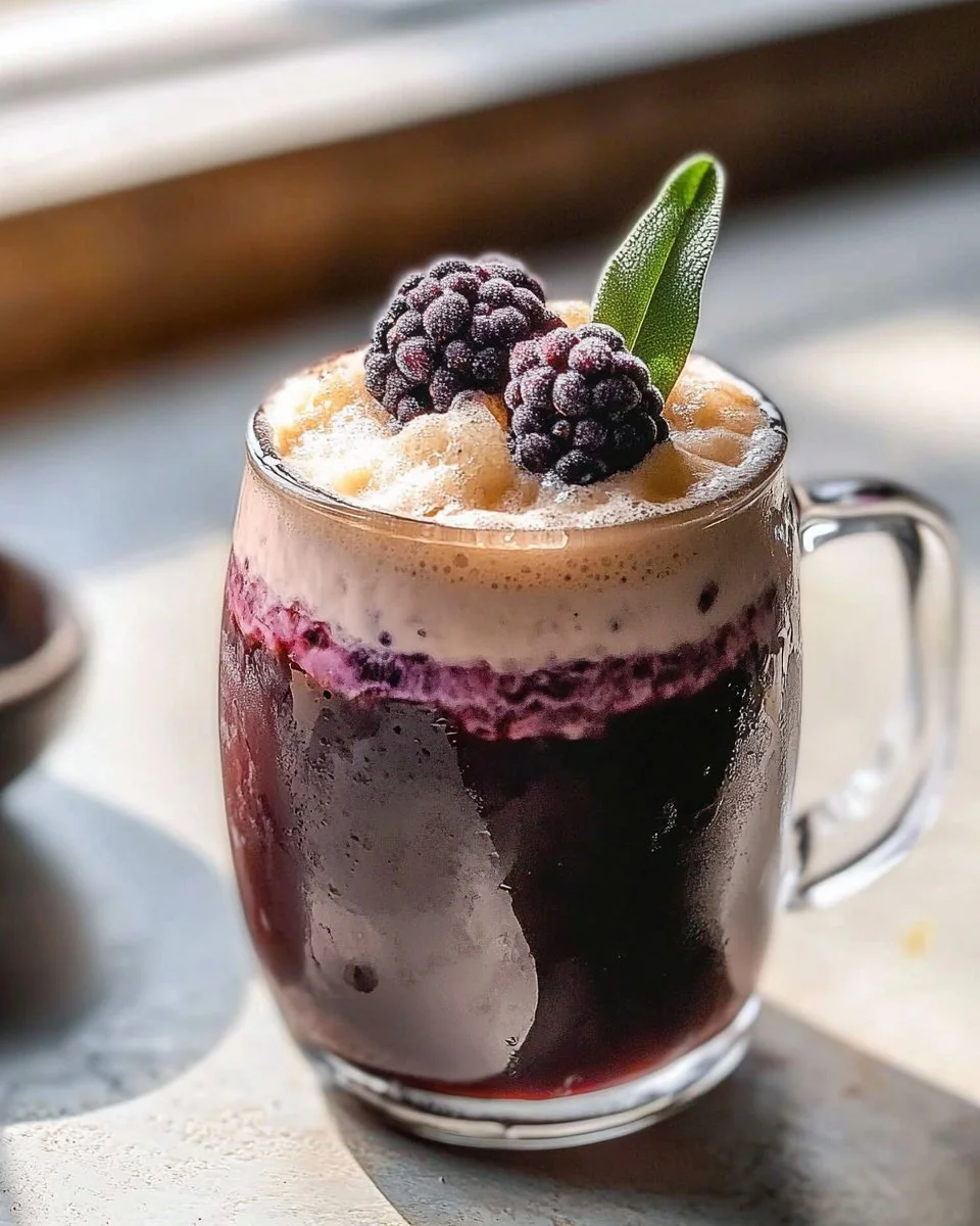 Blackberry Sage Cold Foam Cold Brew