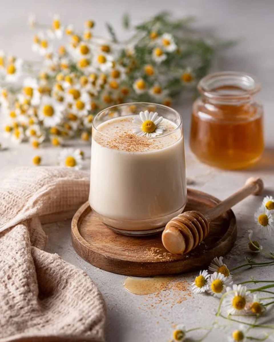 Chamomile Honey Iced Latte