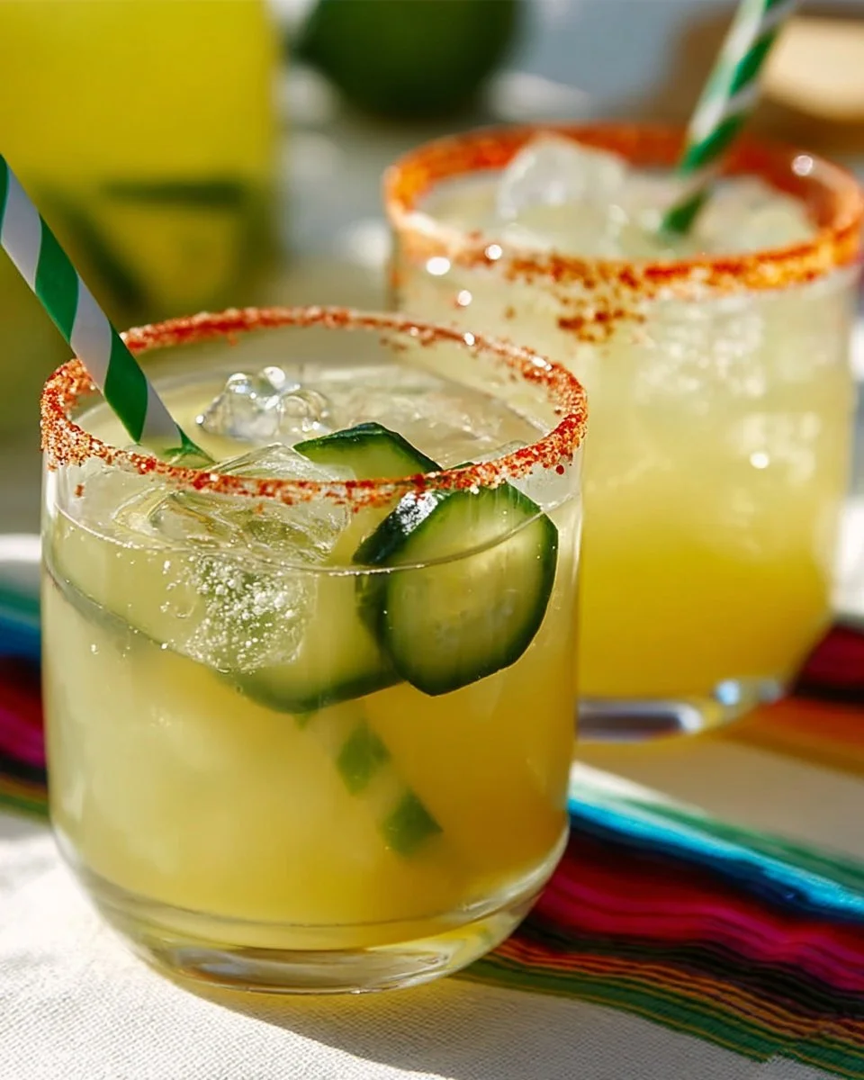 Cucumber Jalapeño Margarita Mocktail