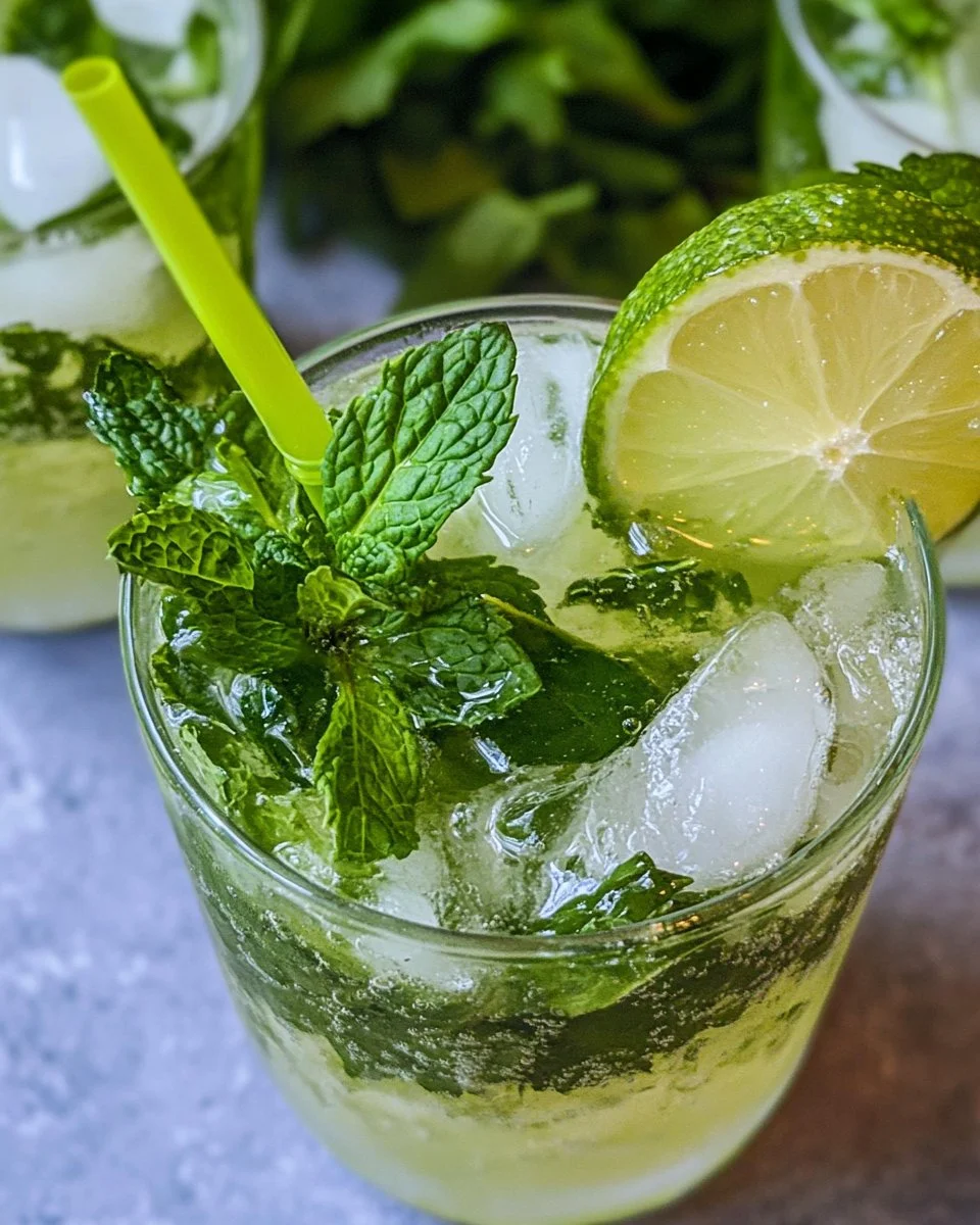 Easy Mint Mojito Syrup