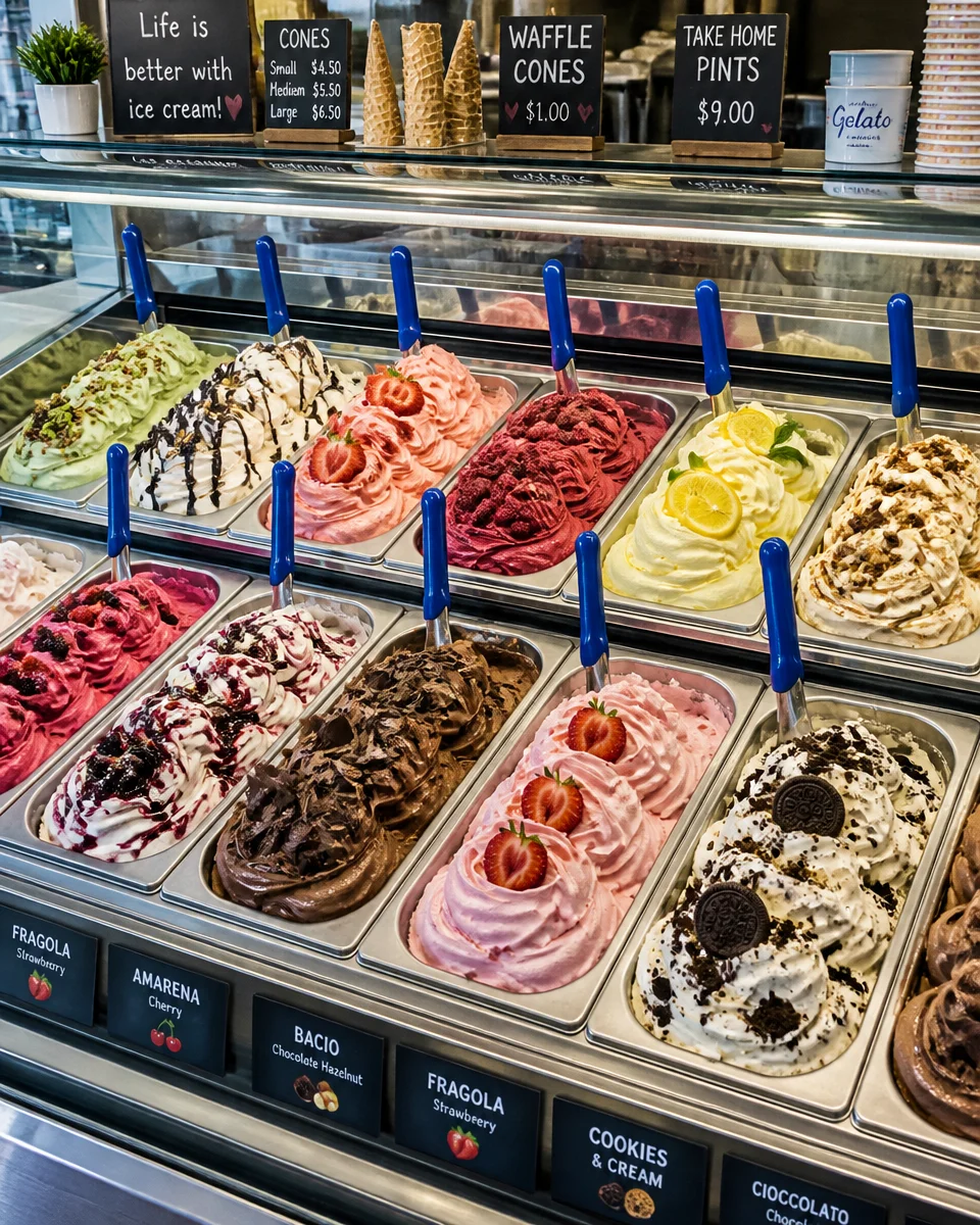 gelato vs ice cream