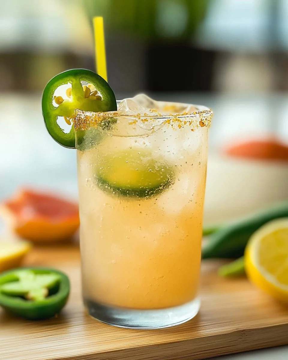Jalapeño Paloma Mocktail
