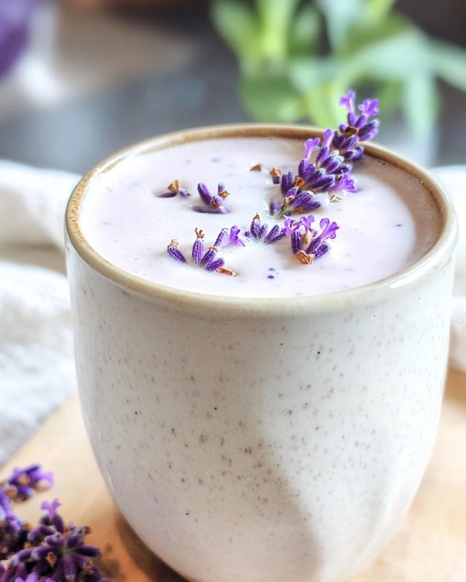 Lavender Milk Tea