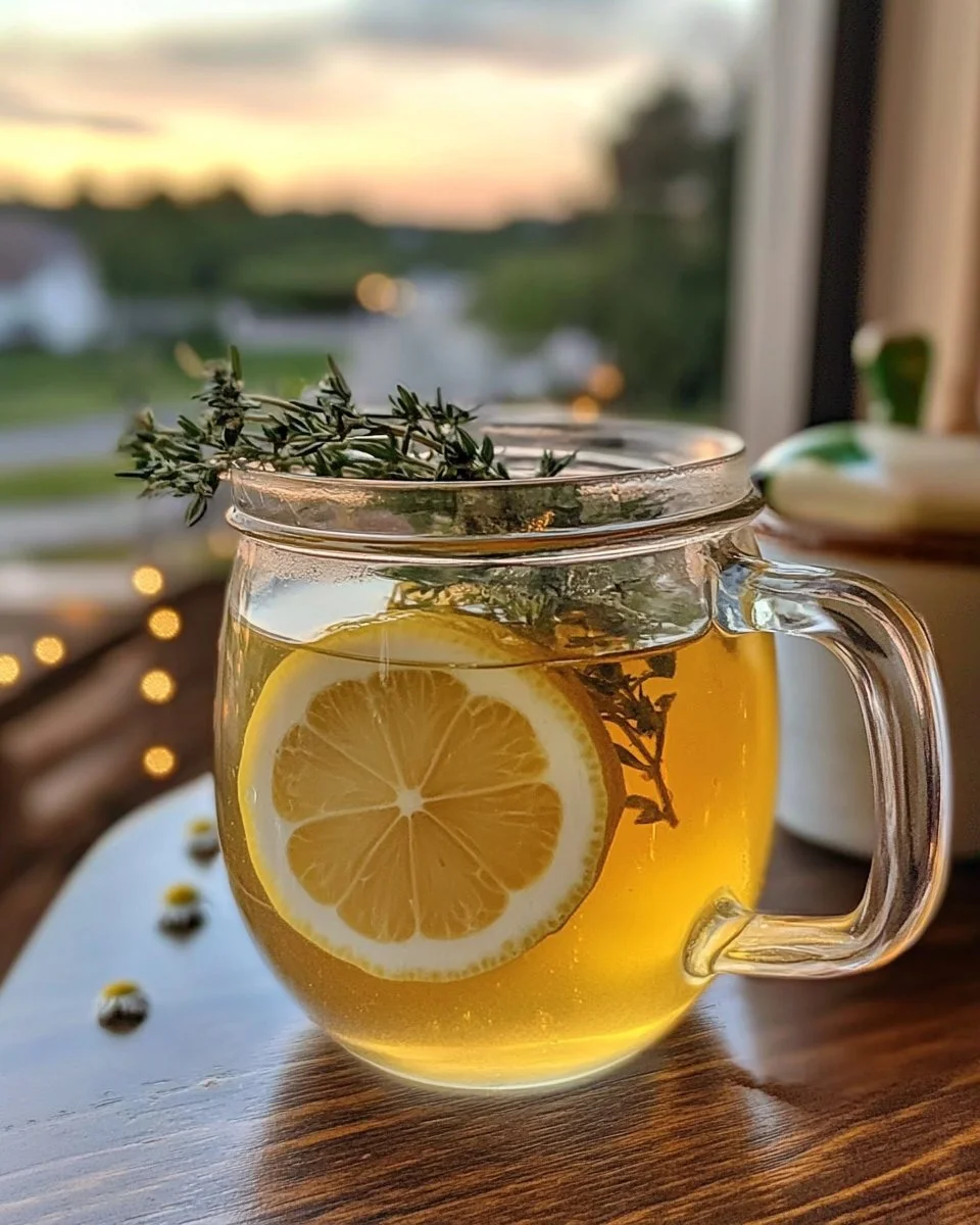 Lemon Thyme Chamomile Tea