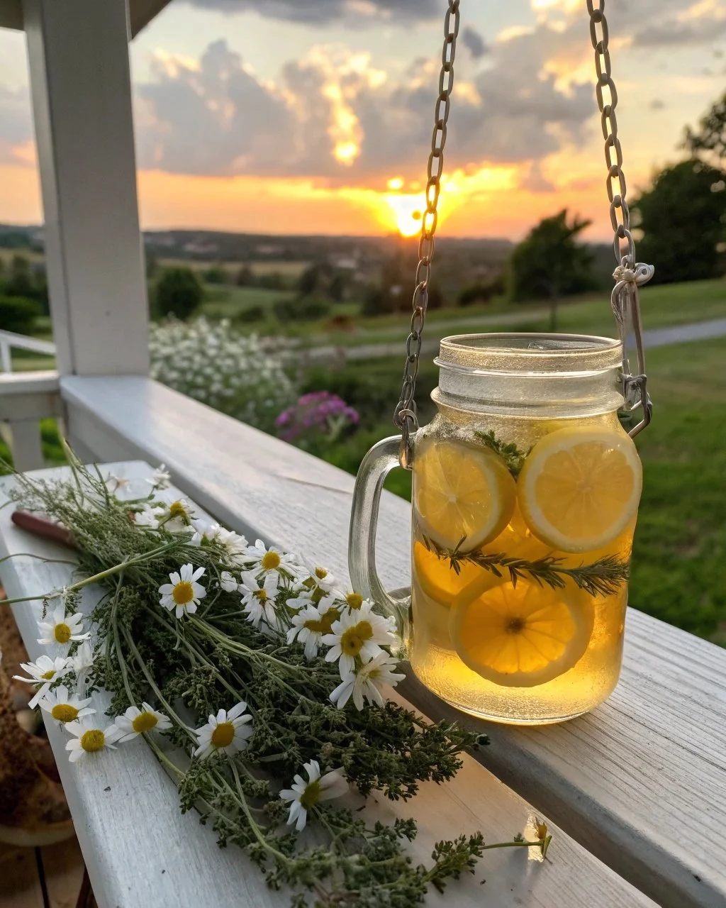 Lemon Thyme Chamomile Tea