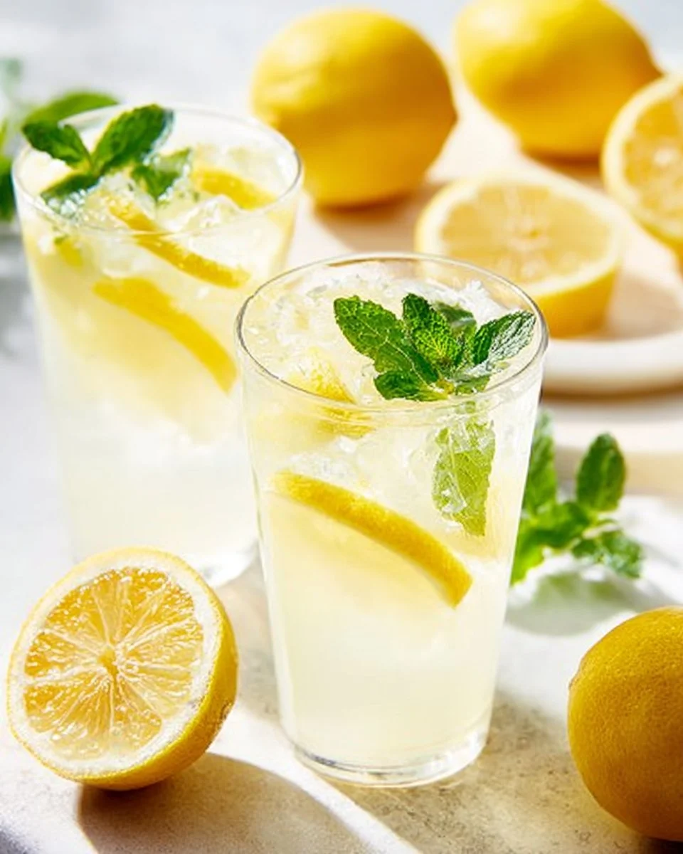 Lemonade with Simple Syrup Recipe