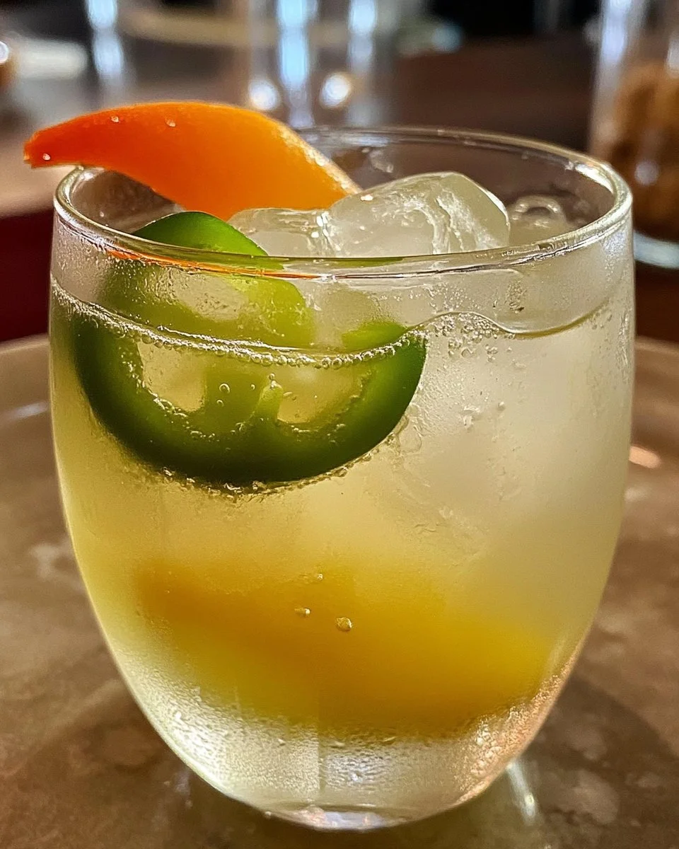 Lime Jalapeño Mocktail