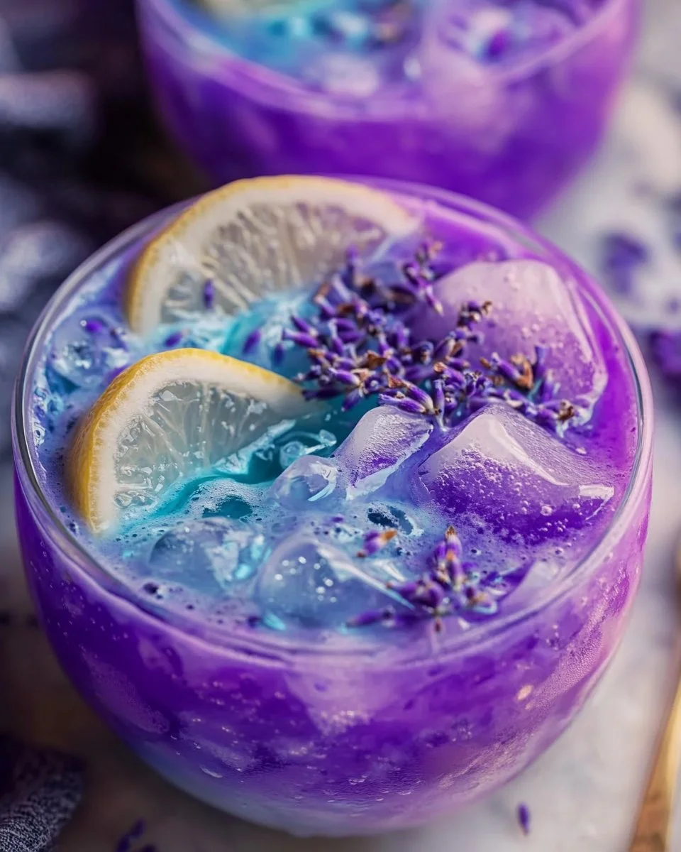 Magical Creamy Lavender Lemonade