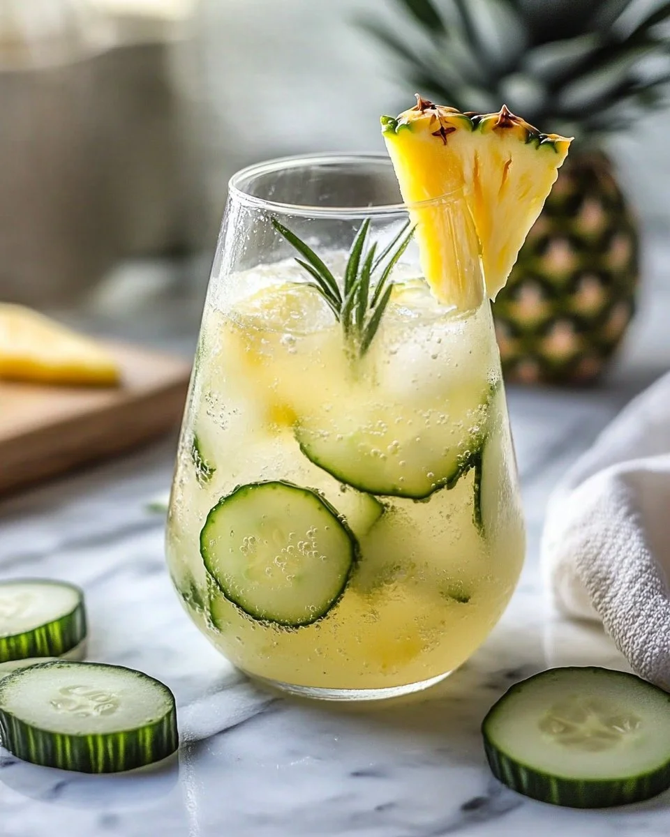 Pineapple Cucumber Fresh Water