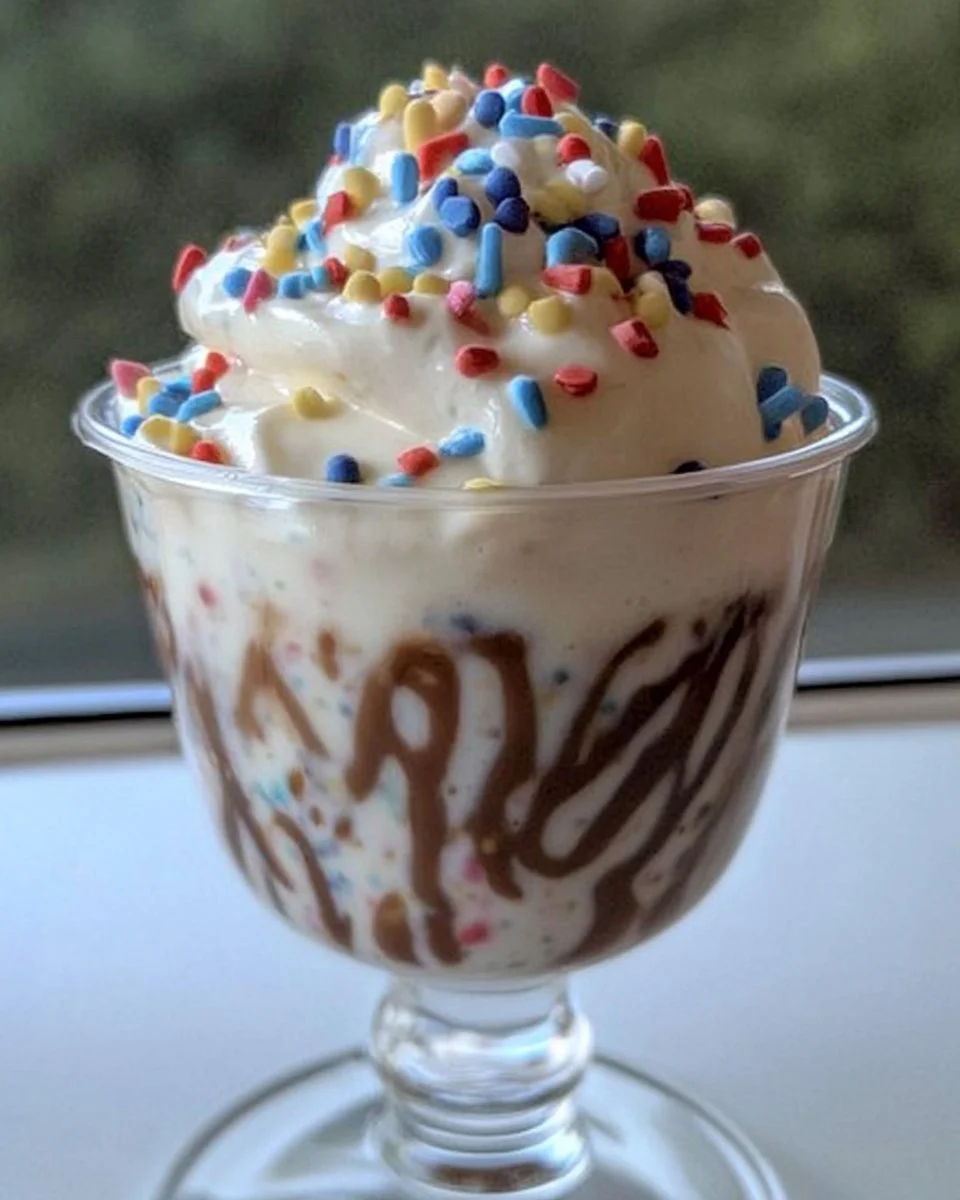 3 Ingredient Fireworks Pudding Cup