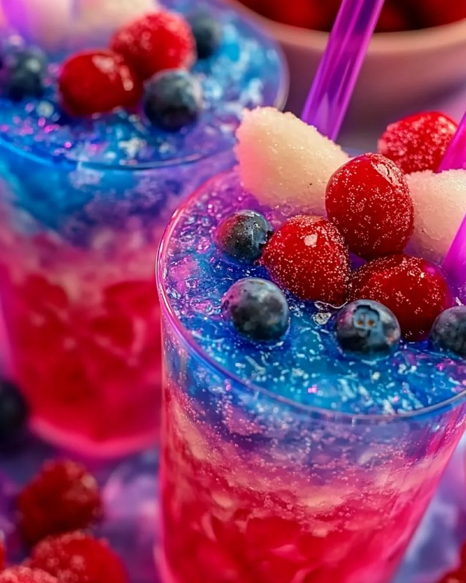 4th of July Bomb Pop Punch Cups