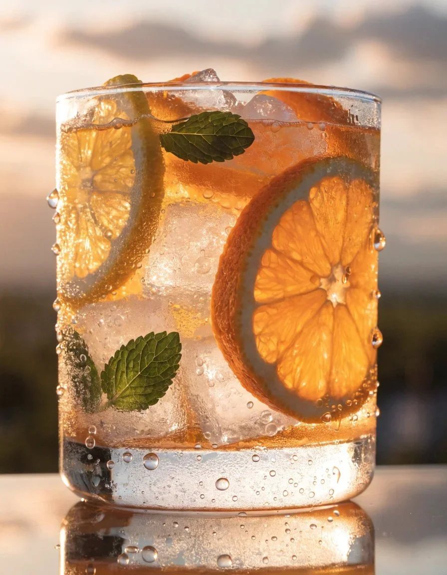 A selection of refreshing spritz cocktails perfect for summer sipping.