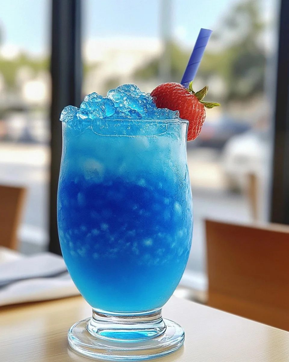 Blue Lagoon Slush