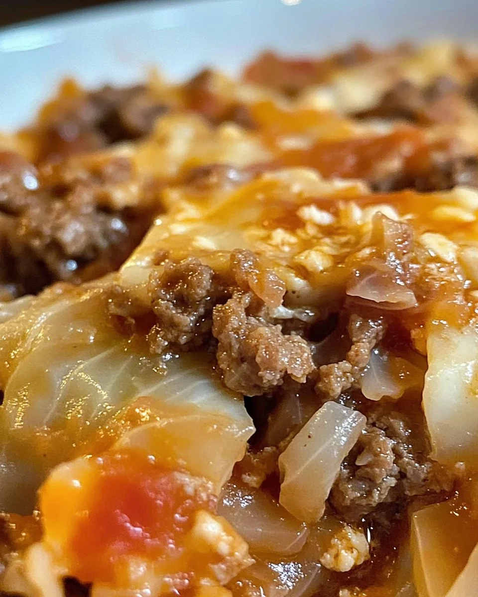 Crockpot Cabbage Roll Casserole