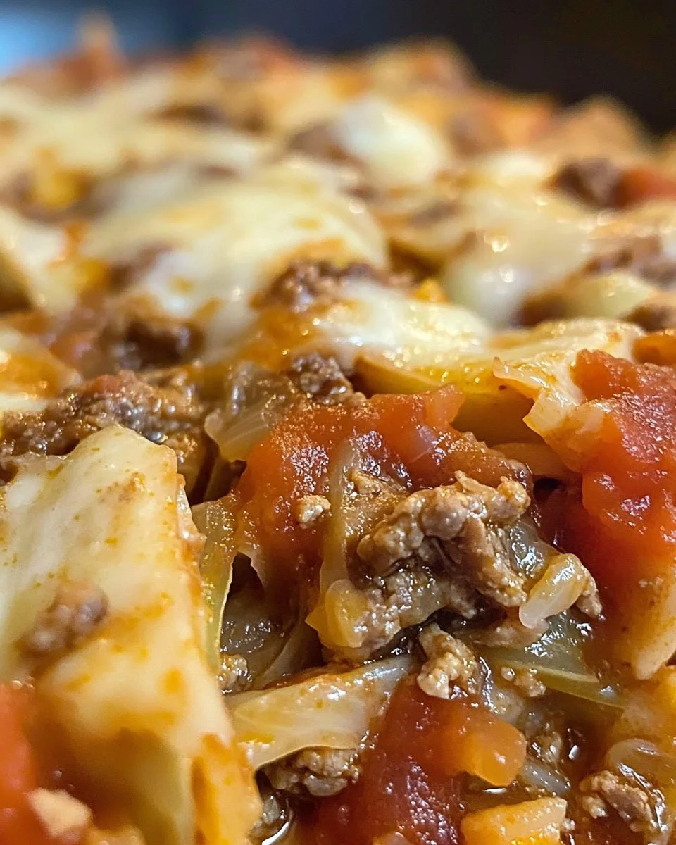Crockpot Cabbage Roll Casserole