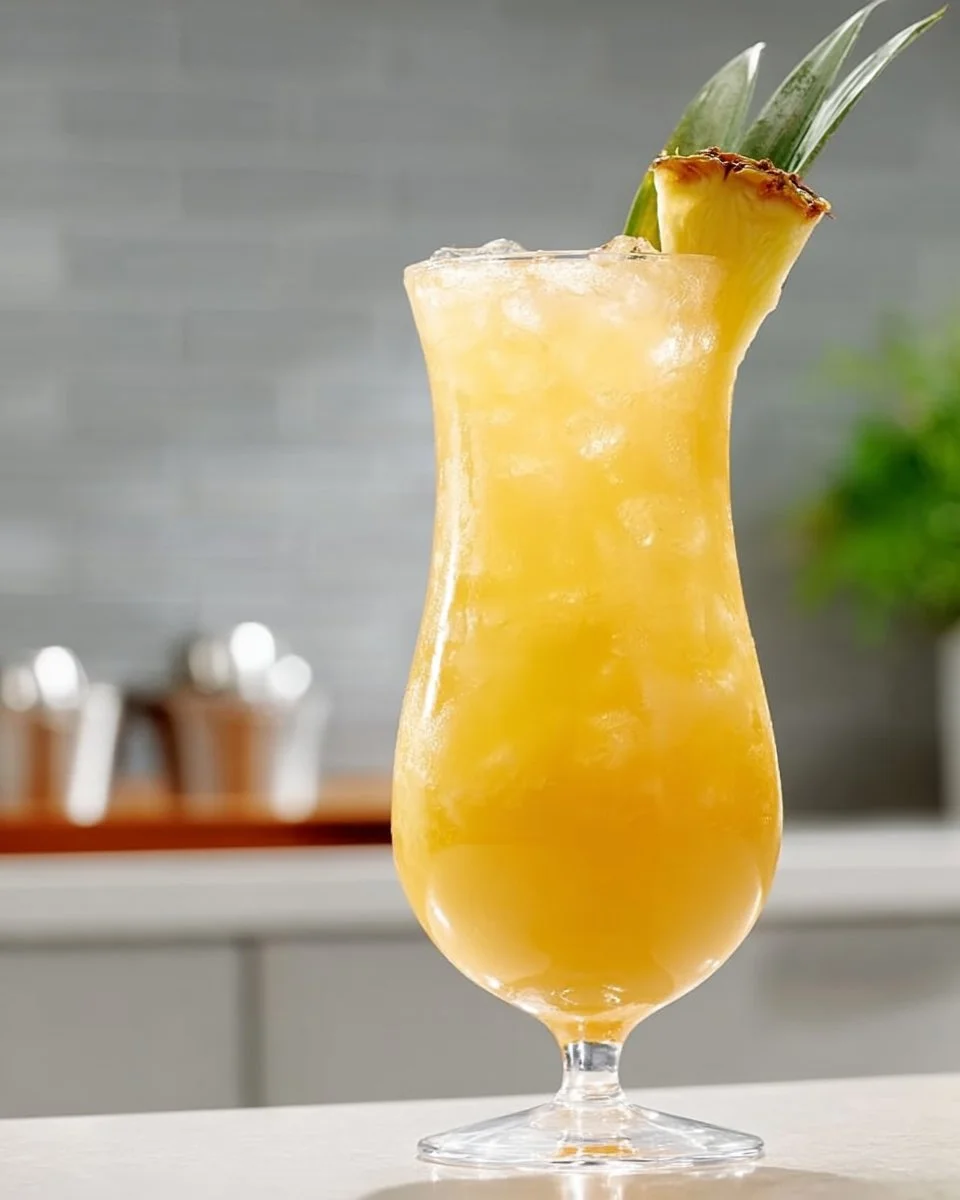 Dessert or cocktail? Yes. ✨🥥🍍 Recipe in the comments!