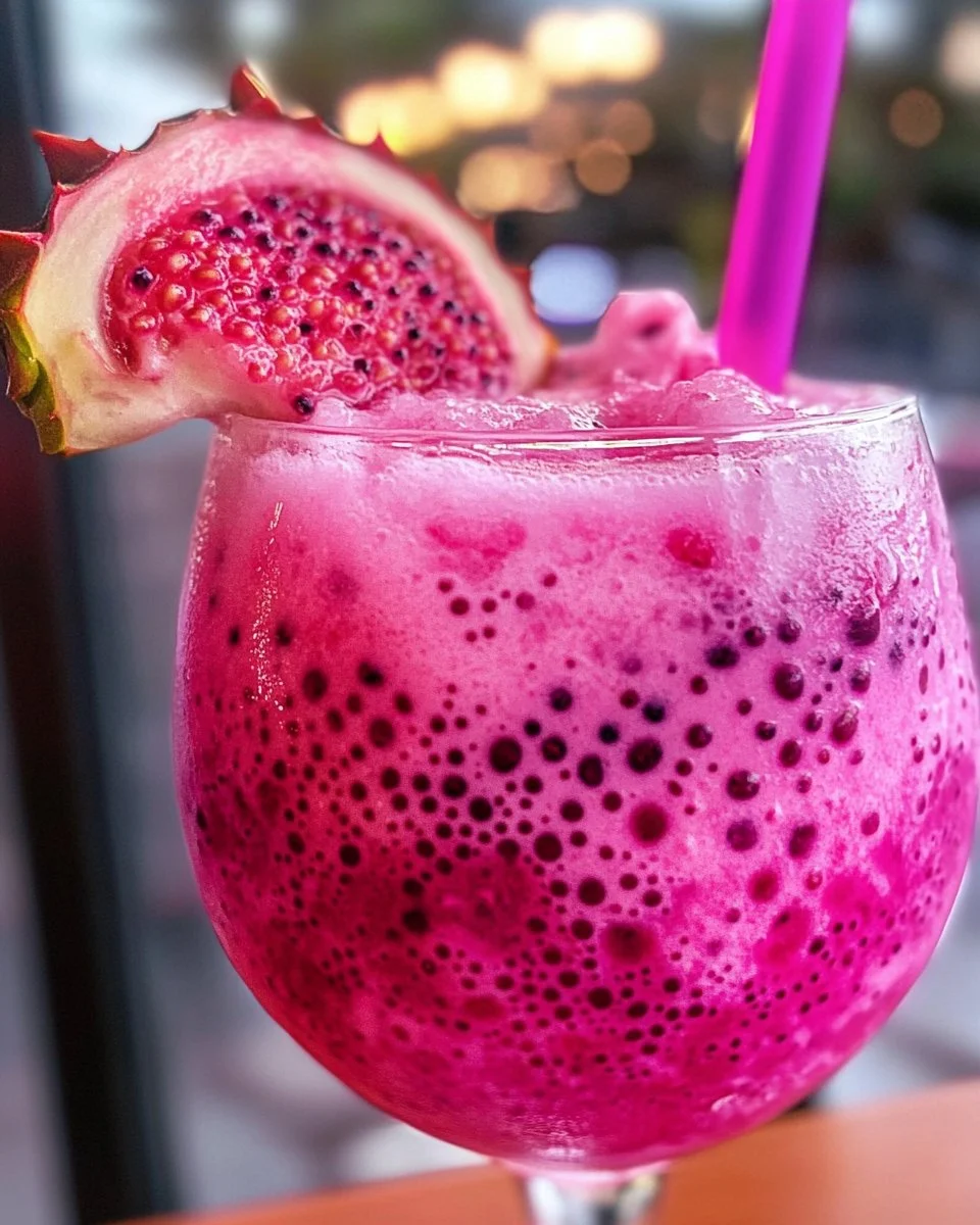 Dragon-Fruit Lychee Cooler
