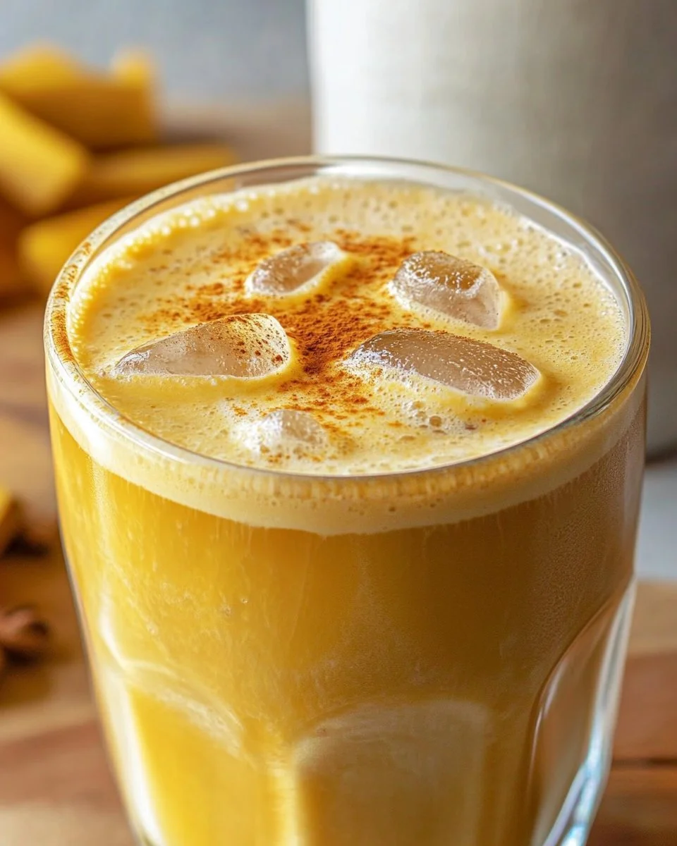 Golden Milk Iced Latte