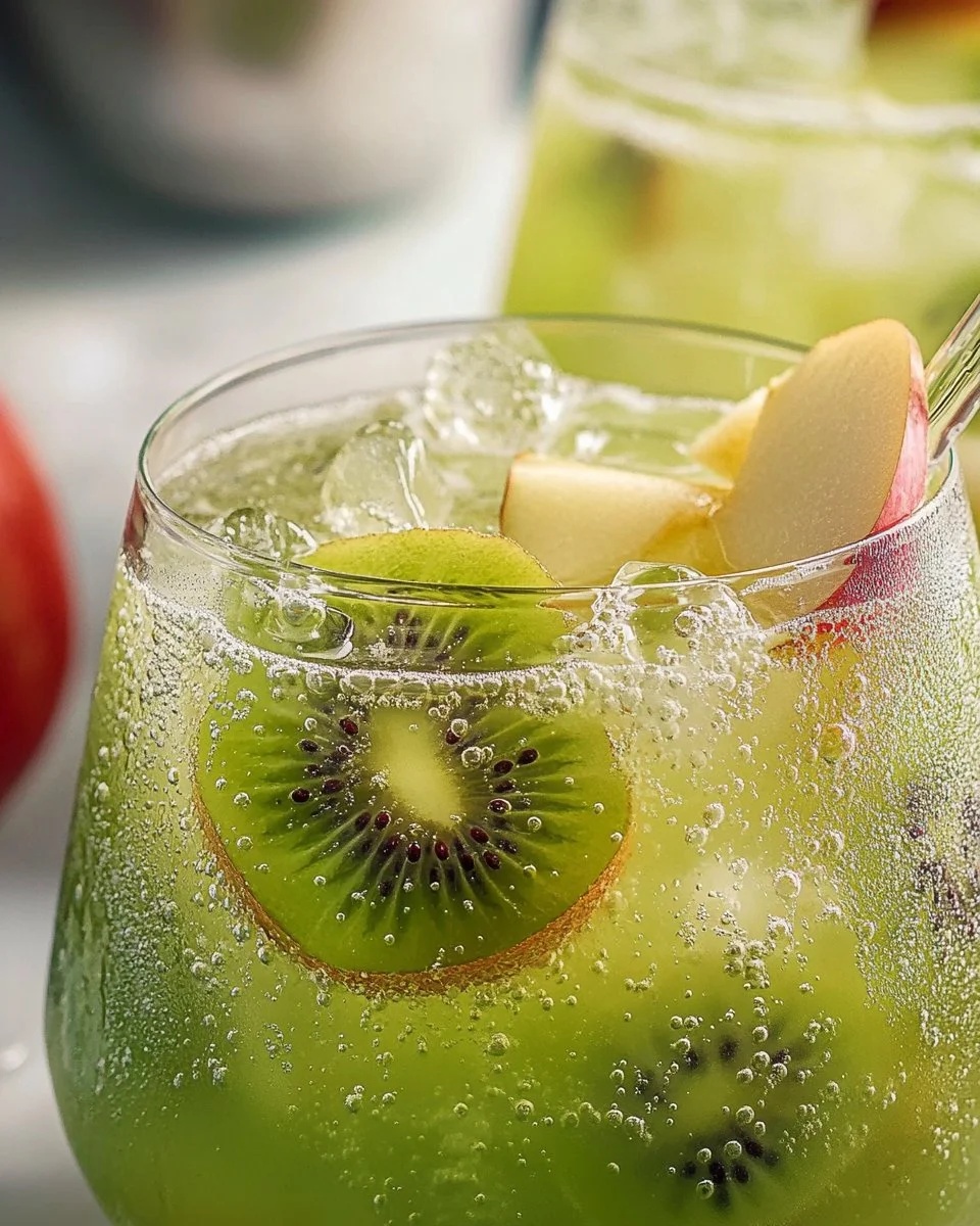 Green Apple-Kiwi Spark Sangria