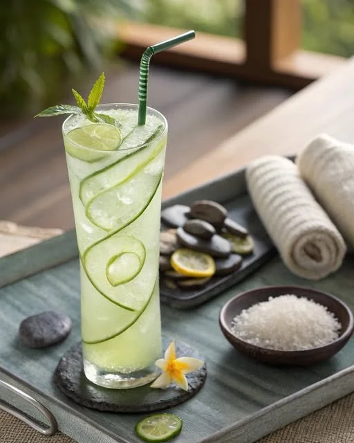 Lemon-Verbena Cucumber Cooler