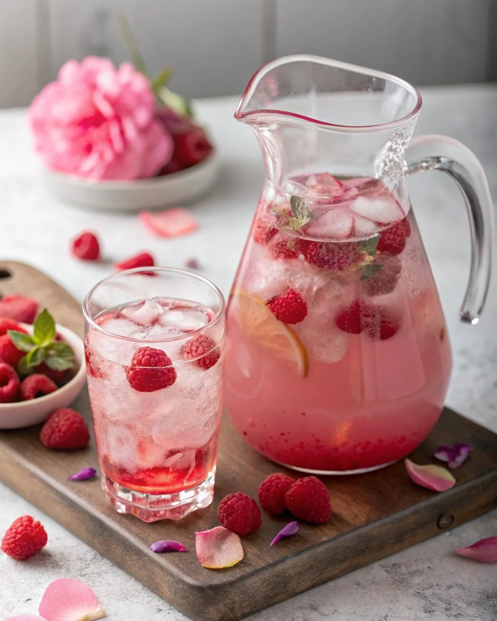 Raspberry Rose Fresh Water