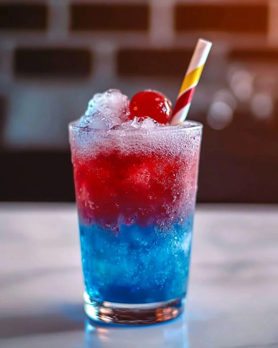 Star-Spangled Slushie Cocktail