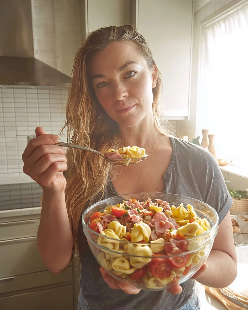 This Italian tortellini pasta salad has been on our summer table for years and it never gets old.
