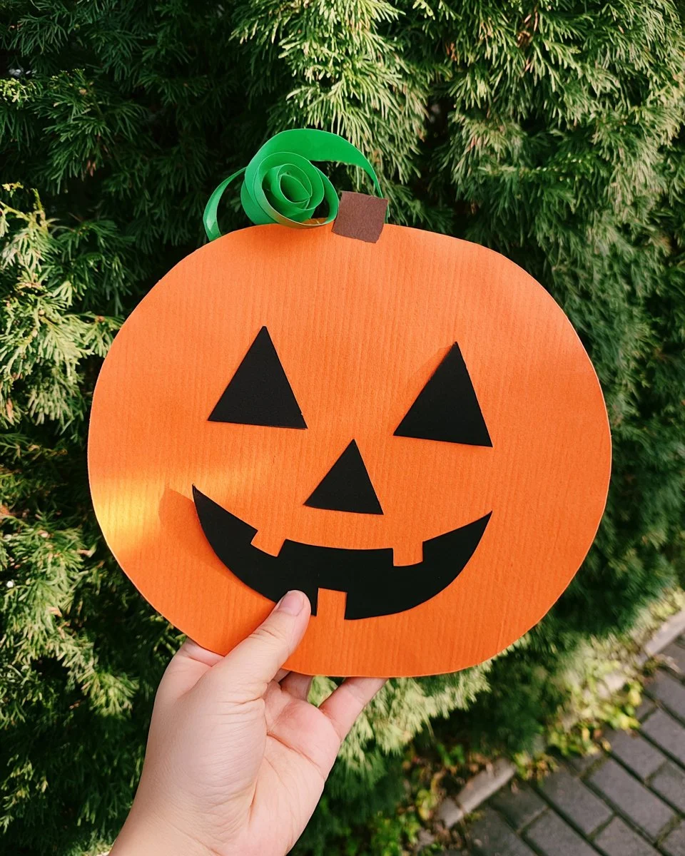 Colorful pumpkin craft ideas for fall decoration and activities.