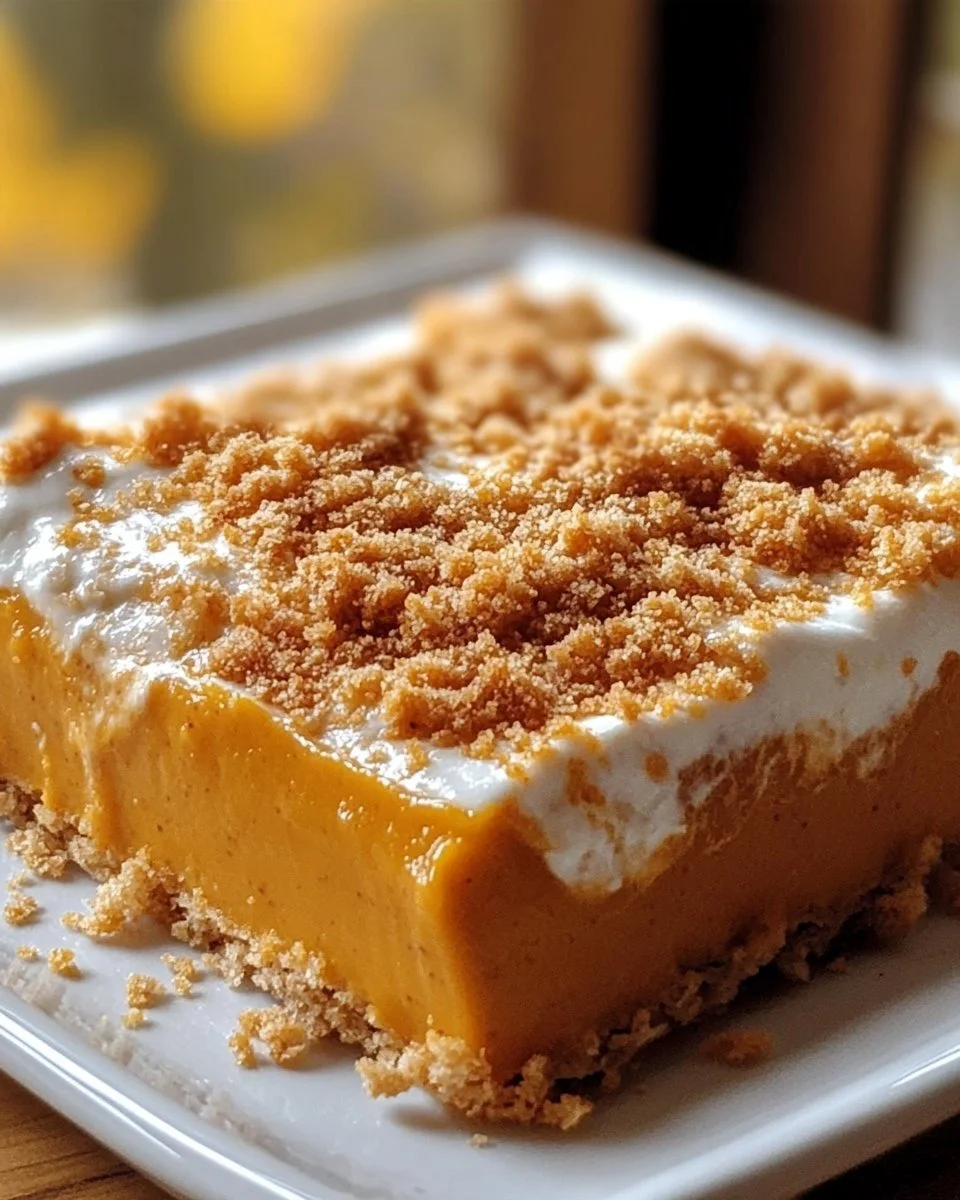 Delicious bowl of Paul's Pumpkin Patch Pudding topped with whipped cream